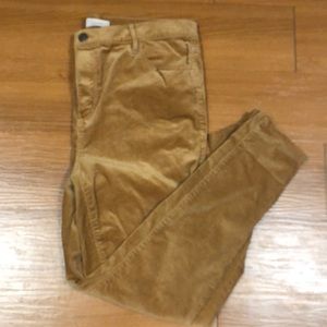Light brown corduroy jeans